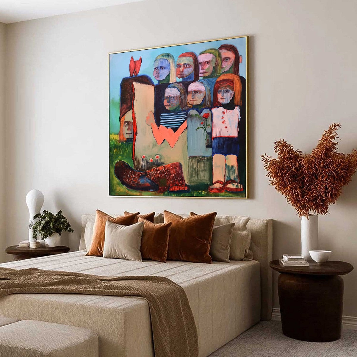 KINDRED SPIRITS: Expressive Figurative Group Portrait Oil Painting - Image 7