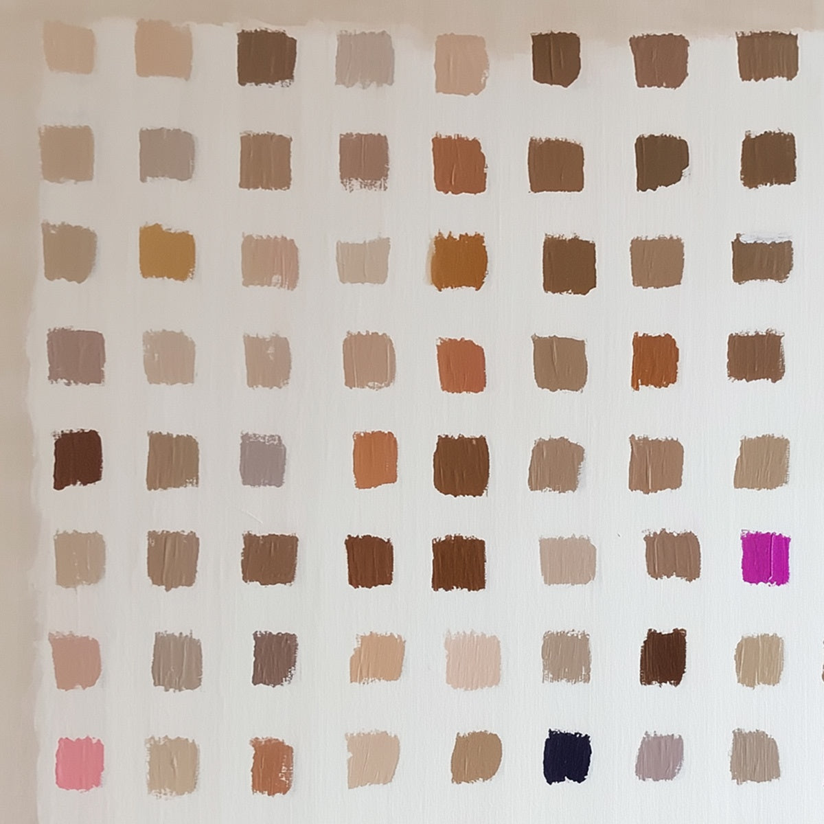 NUANCE: Minimalist Abstract Color Block Oil Painting - Image 6