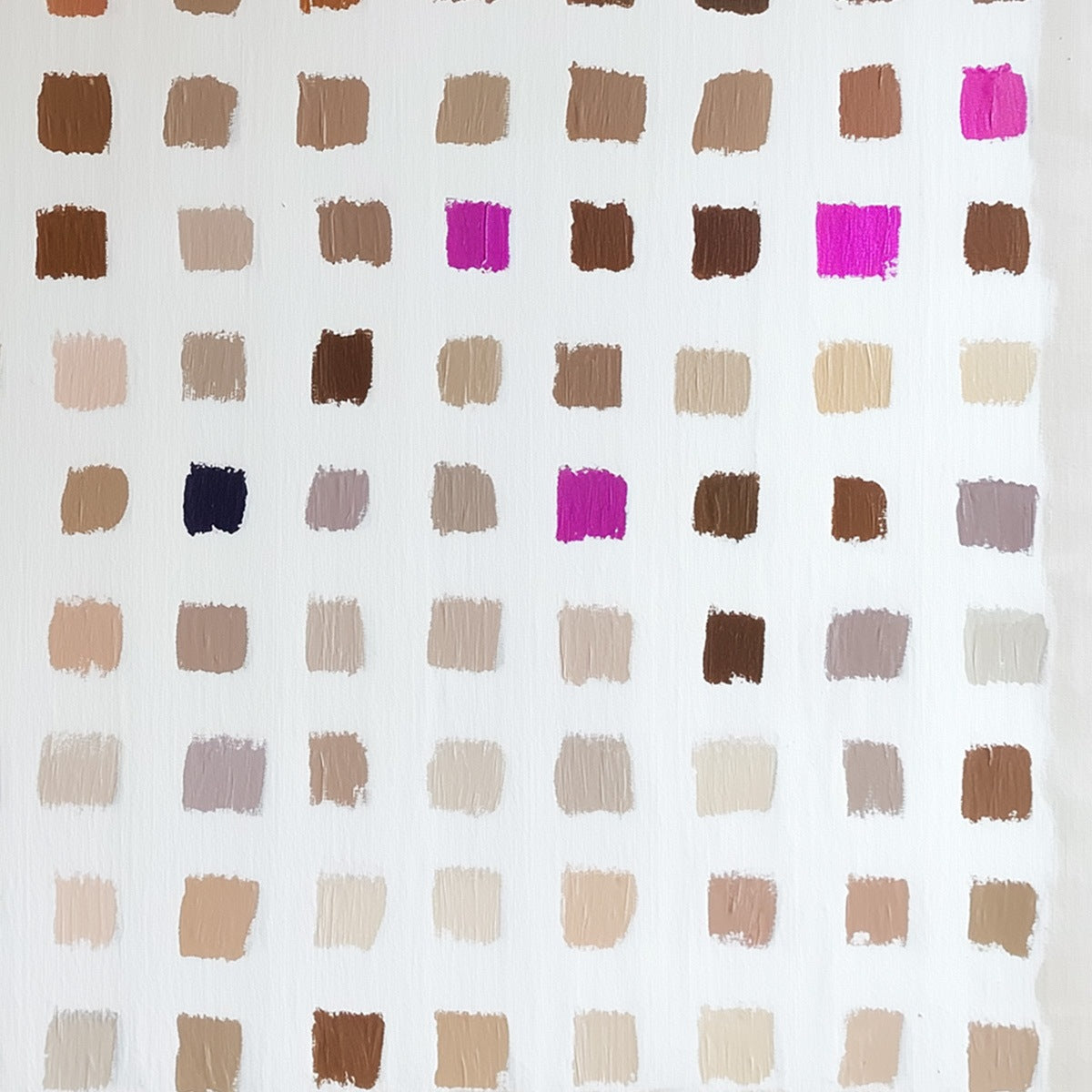 NUANCE: Minimalist Abstract Color Block Oil Painting - Image 8