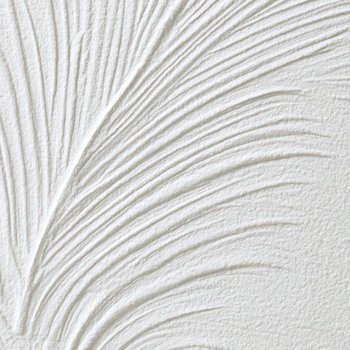 PLUME: Textured Minimalist Wabi Sabi Feather Painting - Image 5