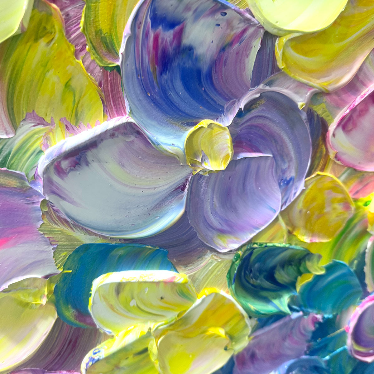 Ready to Ship | RAINBOW FALLS | 28''x56'' | 70x140cm | Black Frame - Image 4