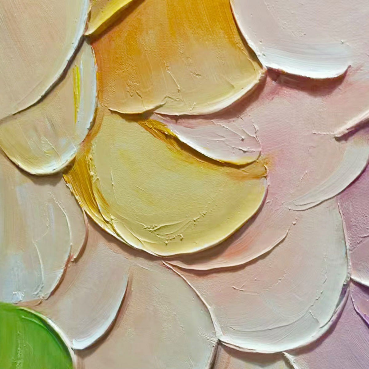 RAINBOW SCALES: Colorful Impasto Abstract Painting - Image 5