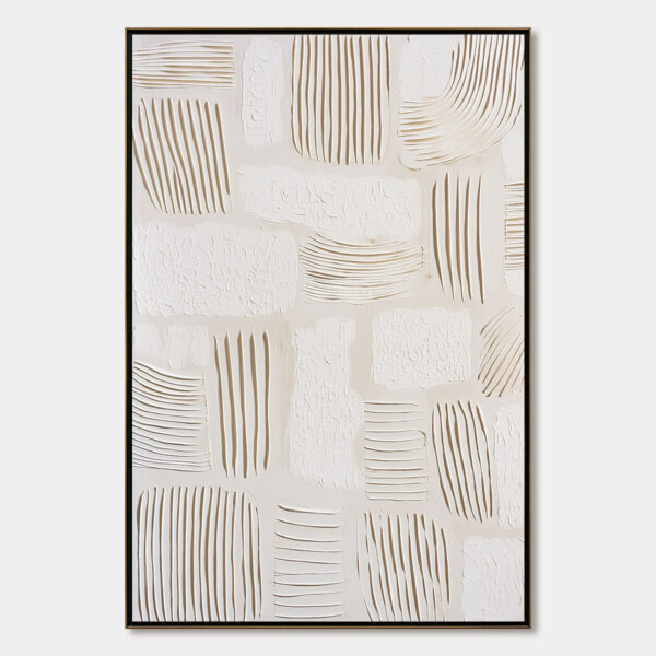 SCRIPTURES: Textured Wabi-Sabi Abstract Canvas Art
