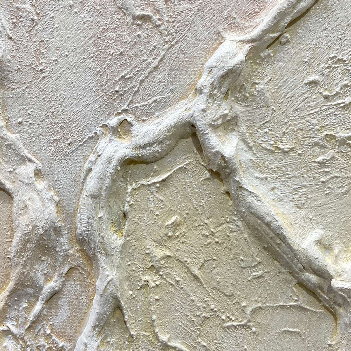 SERENE TEXTURES: Textured Abstract Painting, Neutral Beige Wall Art, Vertical Canvas, Minimalist Decor - Image 6