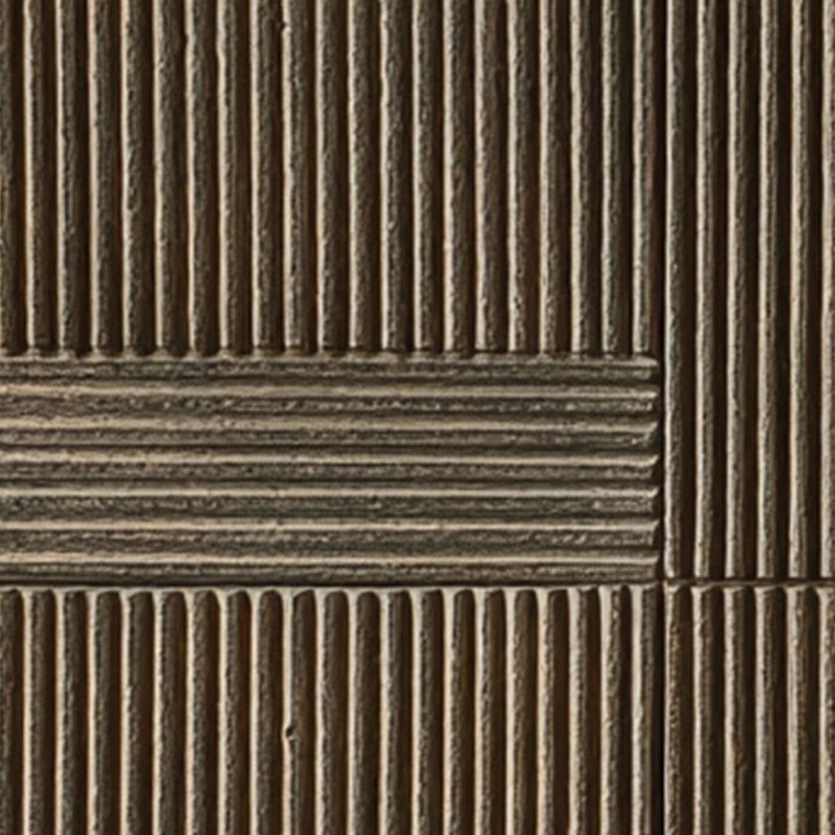 SILENT CADENCE: Square Textured Wabi-Sabi Abstract Wall Art - Image 5