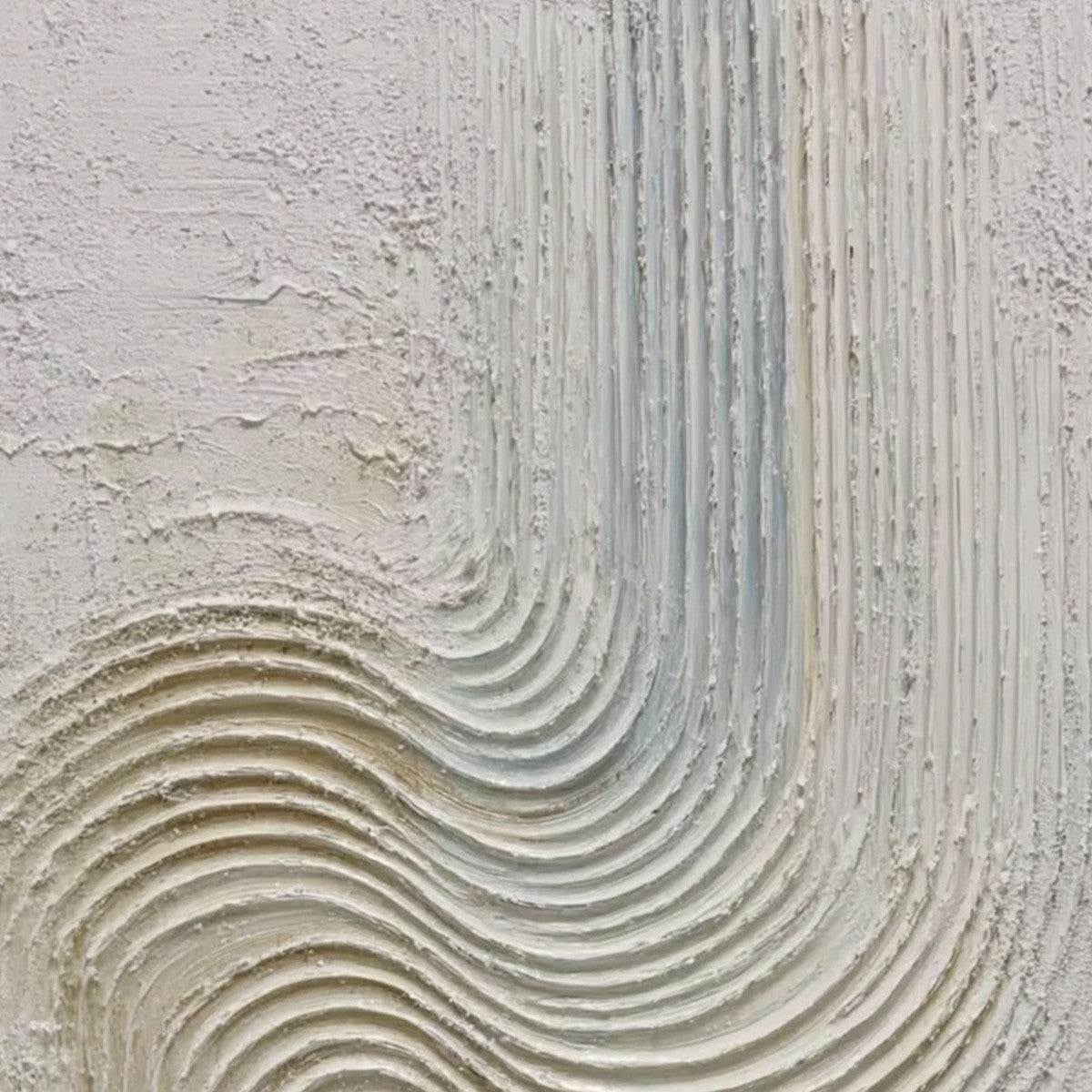 SILENT FREQUENCY: Textured Wabi Sabi Minimalist Abstract Wall Art - Image 3