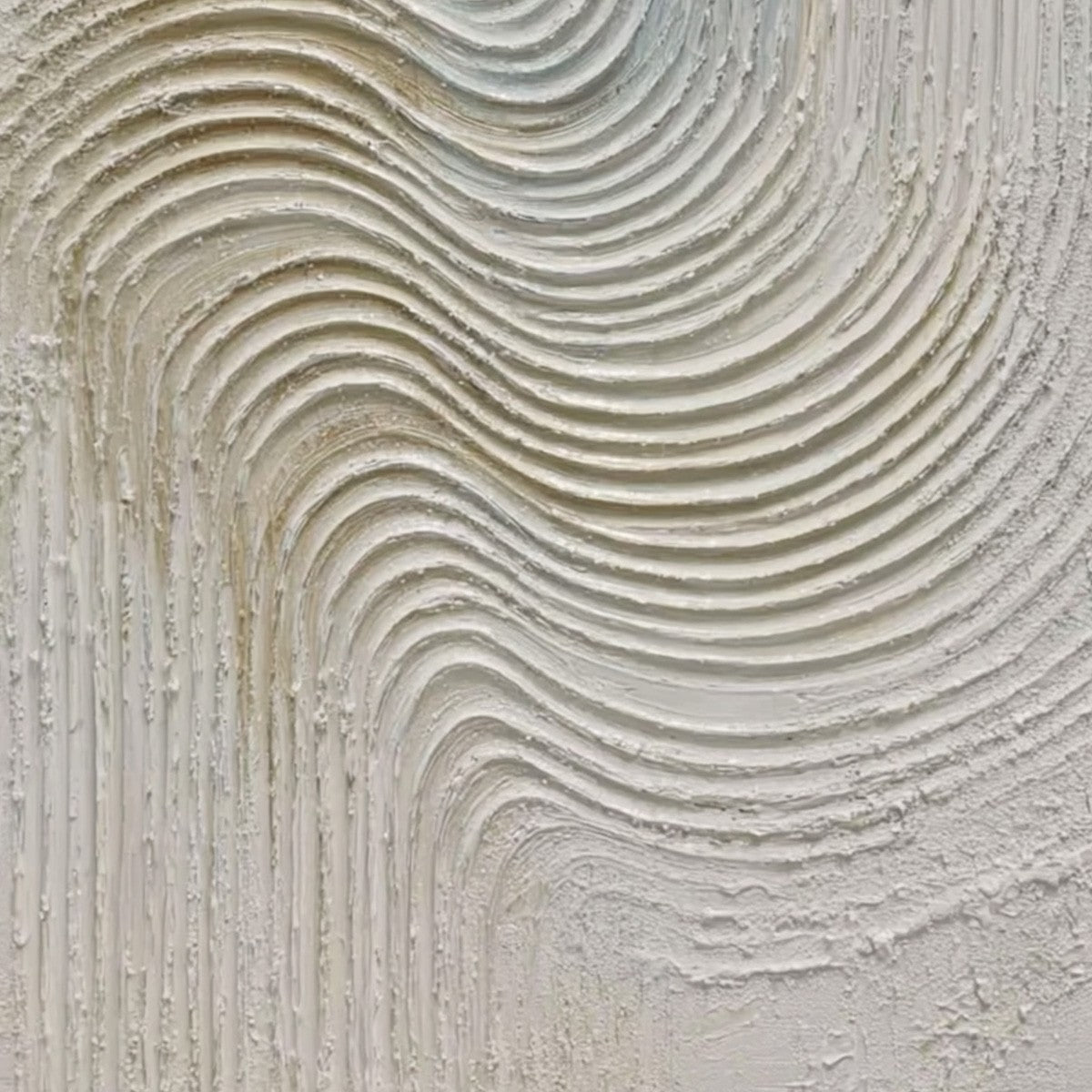 SILENT FREQUENCY: Textured Wabi Sabi Minimalist Abstract Wall Art - Image 5