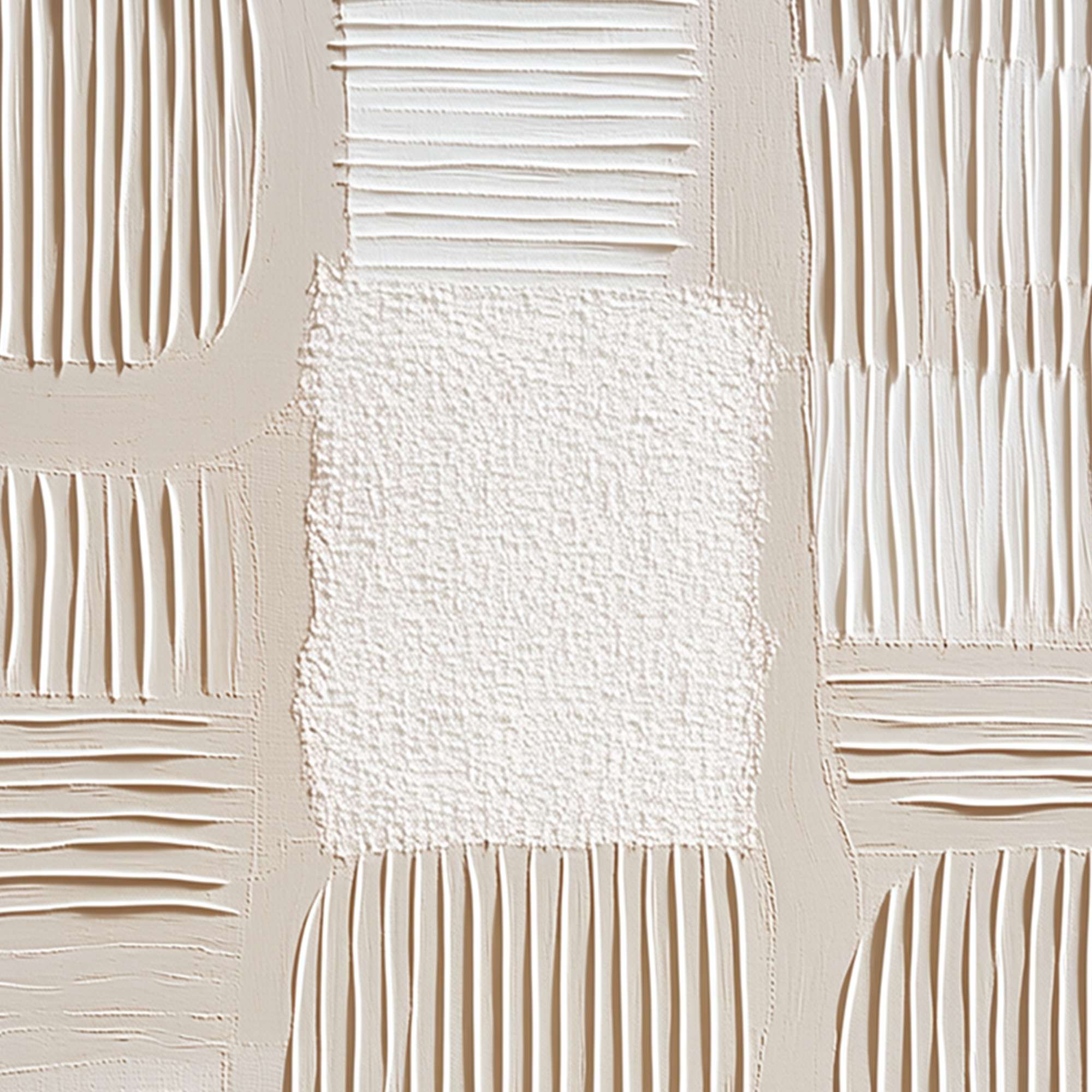 SILENT RHYTHMS: Textured Wabi Sabi Abstract Painting - Image 3