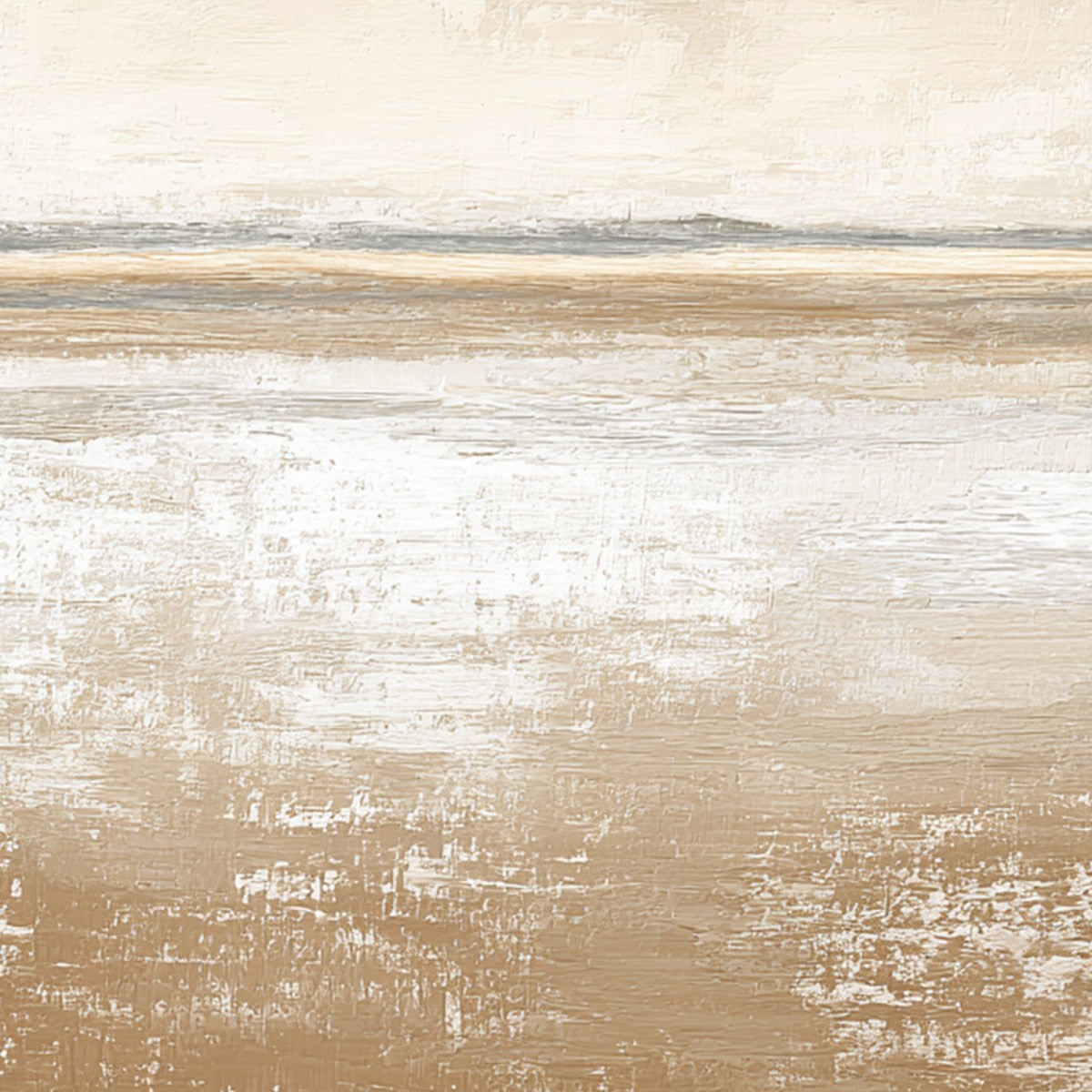 SOLITUDE: Textured Minimalist Wabi Sabi Seascape - Image 3