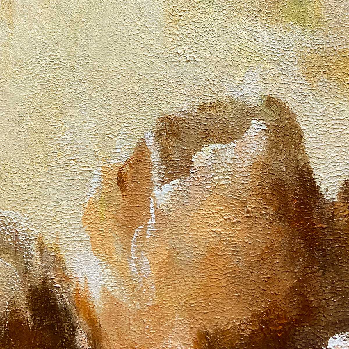 STORMY SKIES: Textured Cloudscape Painting, Vertical Wall Art - Image 7
