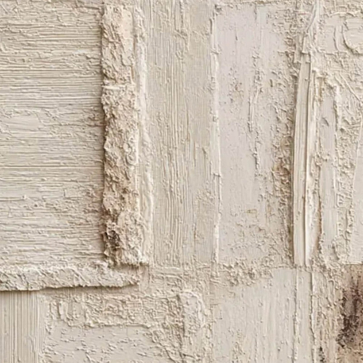 STRATA: Textured Wabi Sabi Abstract Painting in Neutral Tones - Image 5
