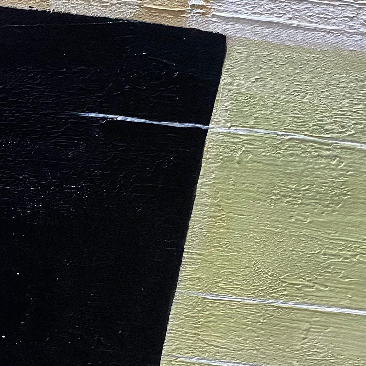 STRUCTURED FORMS: Minimalist Abstract Block Oil Painting - Image 3