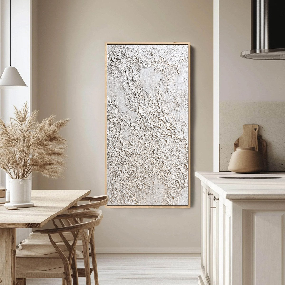 STUCCO: Heavily Textured Wabi Sabi Abstract Painting - Image 4