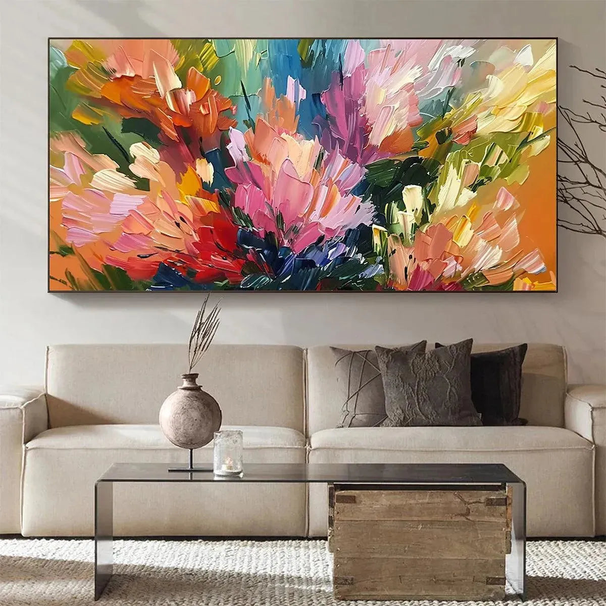 SUMMER BOUQUET: Impressionistic Floral Painting in Vibrant Colors - Image 2