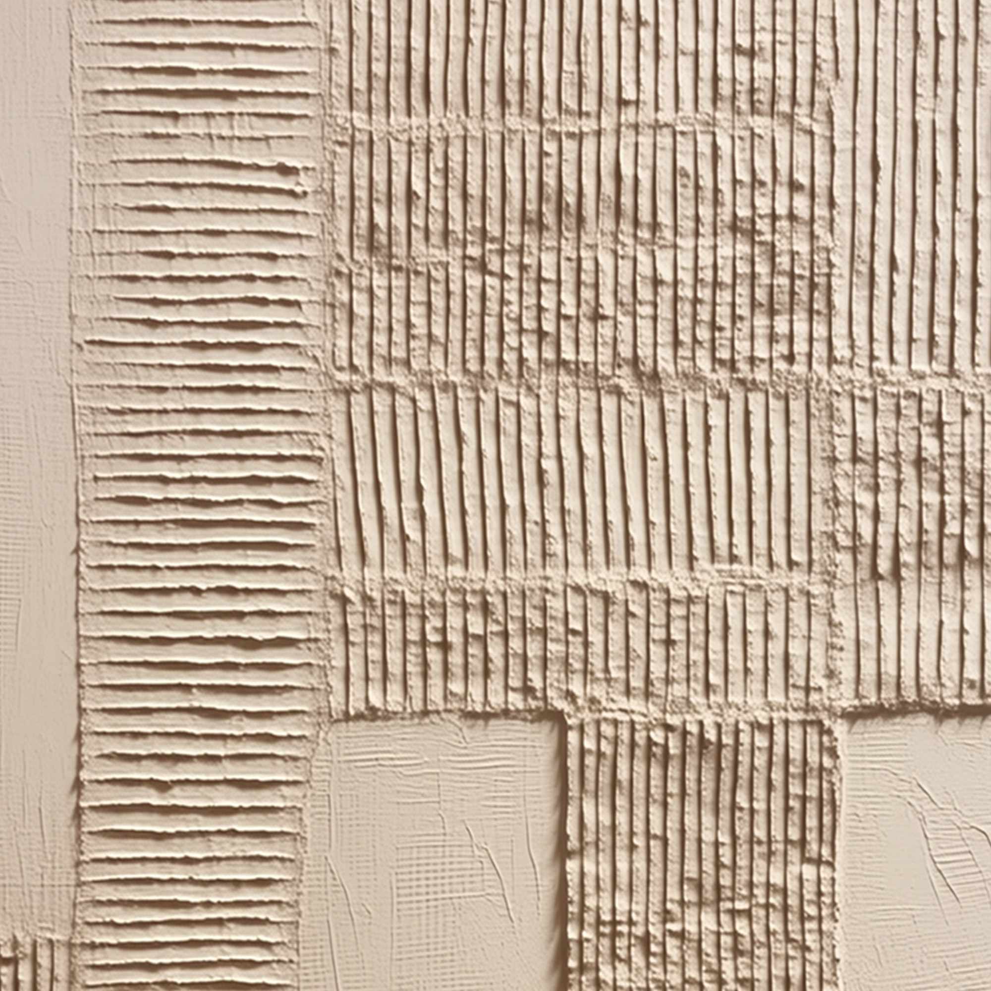TERRA ALBA: Textured Wabi Sabi Minimalist Abstract Painting - Image 3