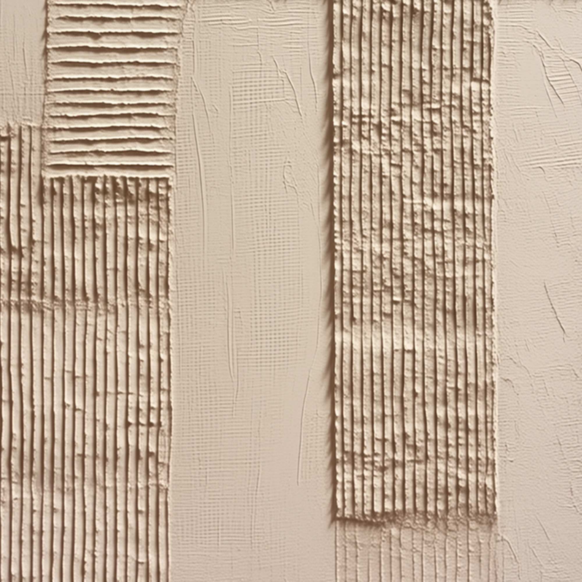 TERRA ALBA: Textured Wabi Sabi Minimalist Abstract Painting - Image 5