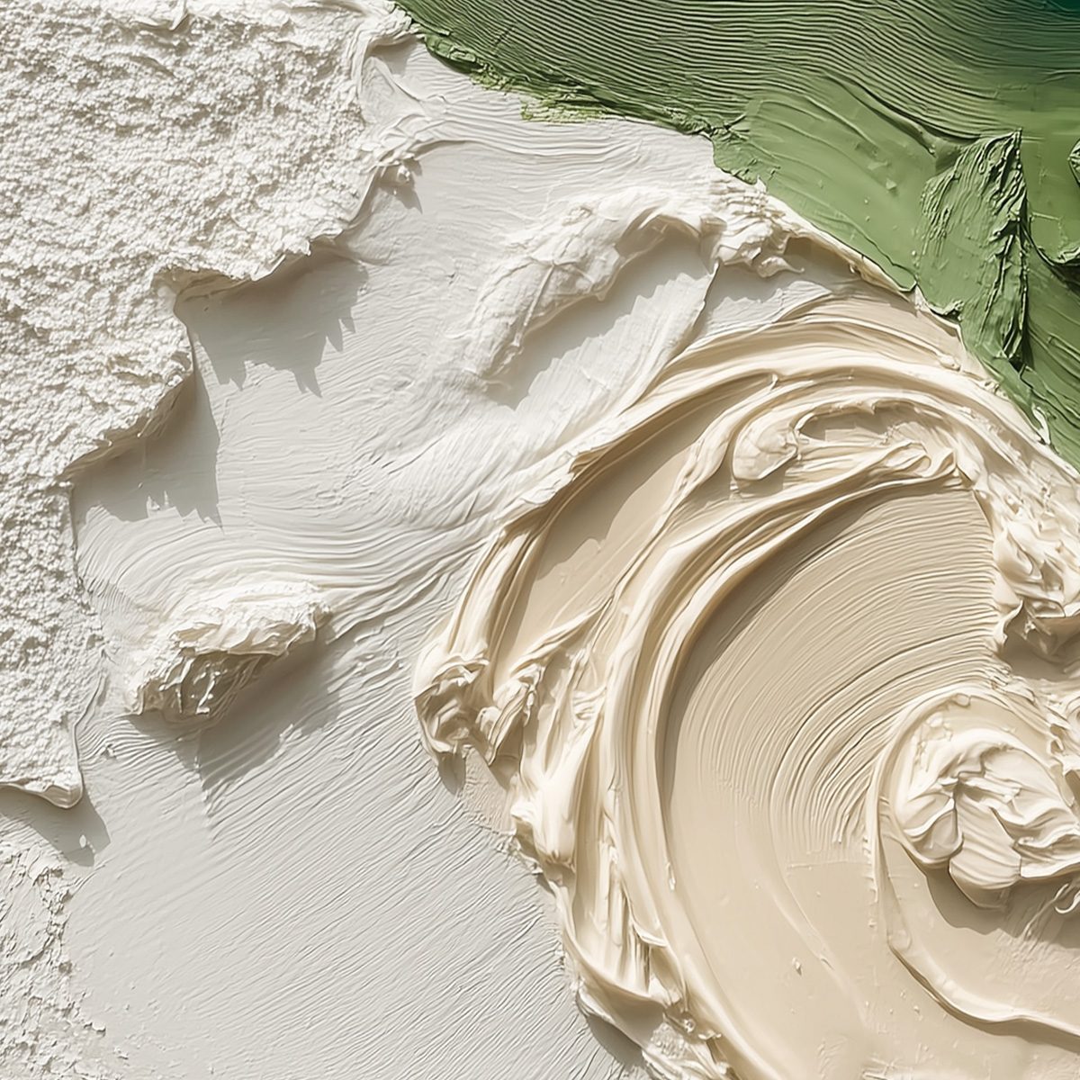 TERRA FIRMA: Heavily Textured Wabi Sabi Abstract Painting in Earth Tones - Image 3