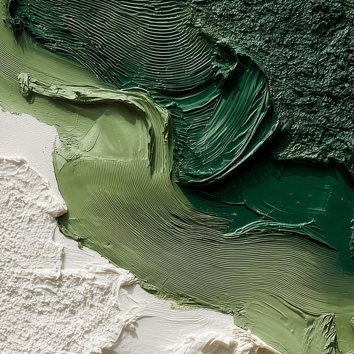 TERRA FIRMA: Heavily Textured Wabi Sabi Abstract Painting in Earth Tones - Image 5
