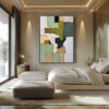TERRA FIRMA: Textured Wabi Sabi Abstract Oil Painting
