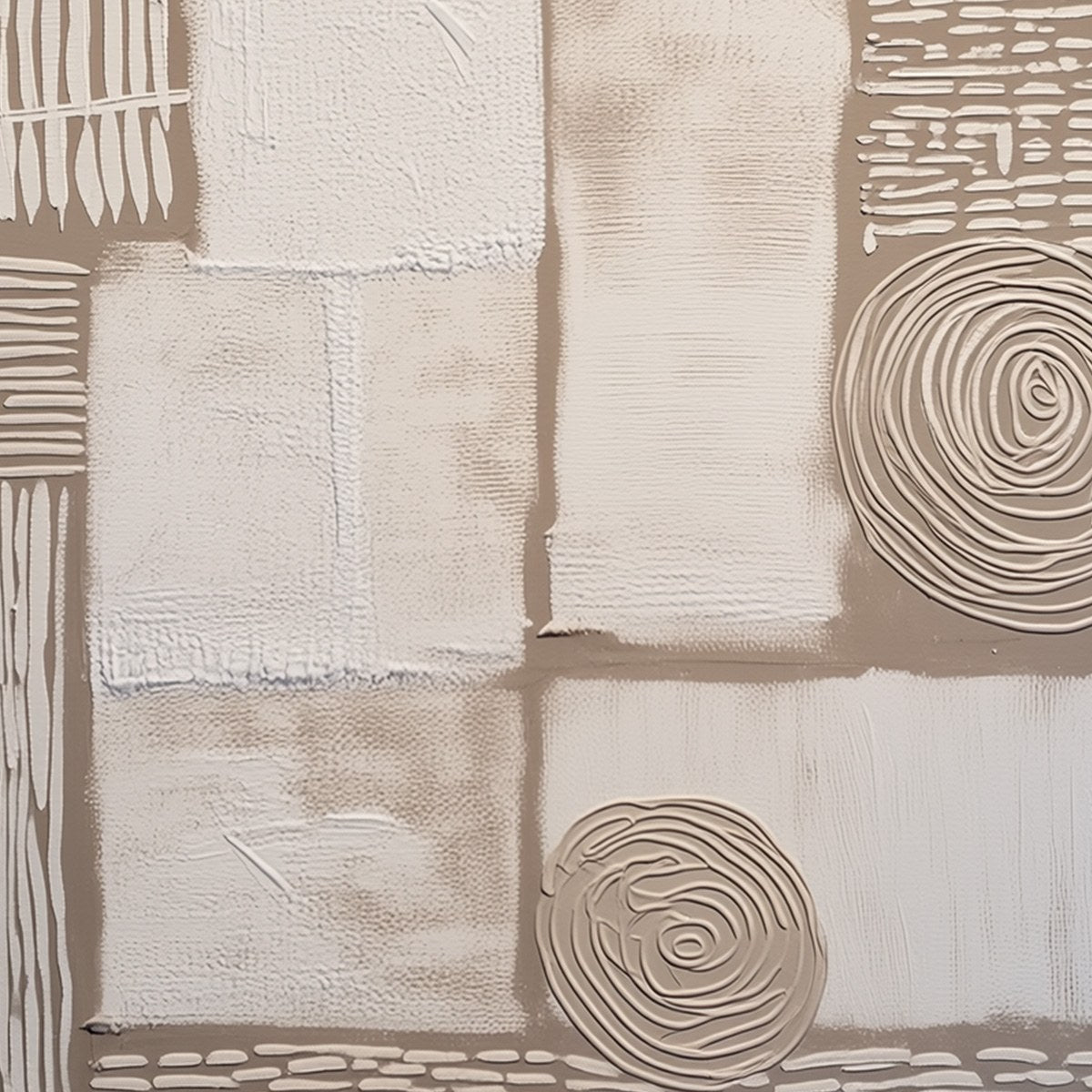 TERRA FIRMA: Textured Wabi-Sabi Abstract Painting for Modern Interiors - Image 5