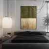 TERRA FIRMA: Textured Wabi Sabi Abstract Painting in Earth Tones