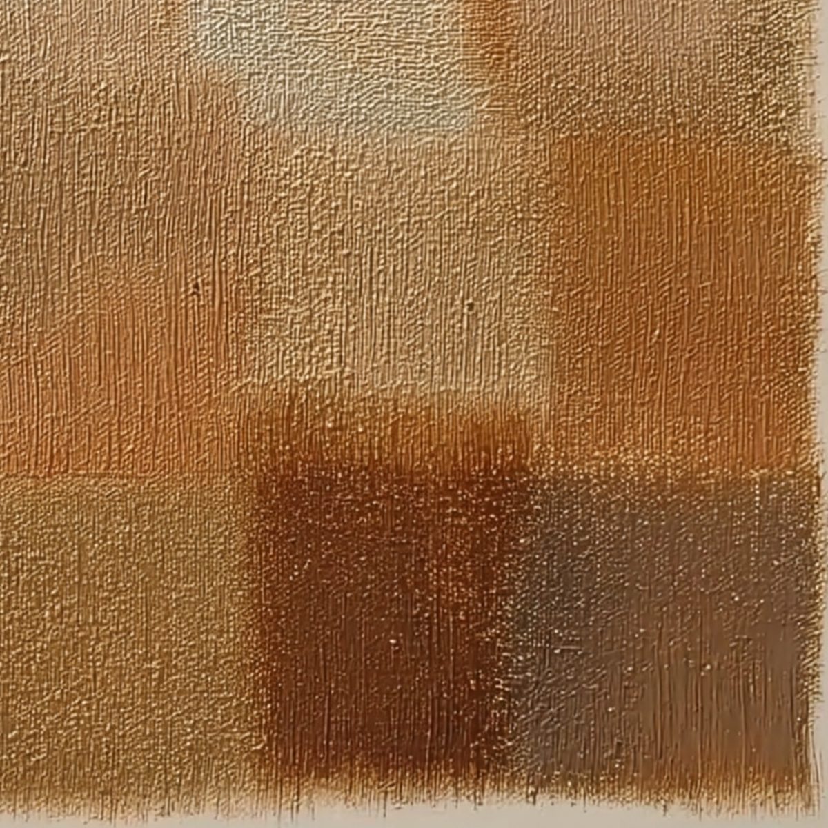 TERRA FIRMA: Textured Minimalist Abstract Painting in Earth Tones - Image 3
