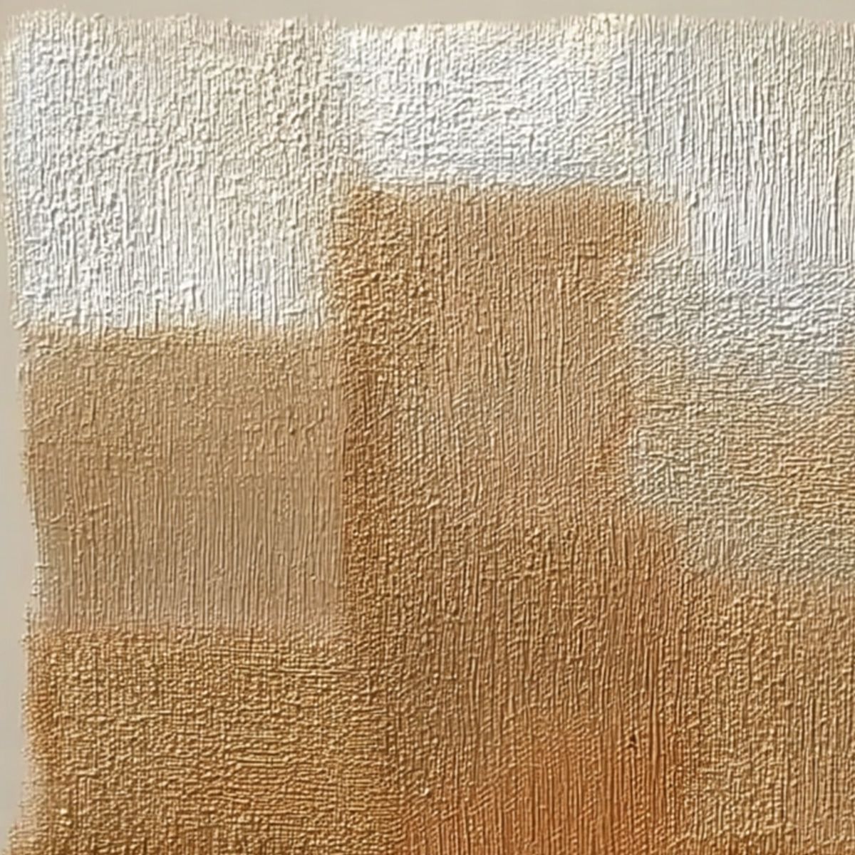 TERRA FIRMA: Textured Minimalist Abstract Painting in Earth Tones - Image 5