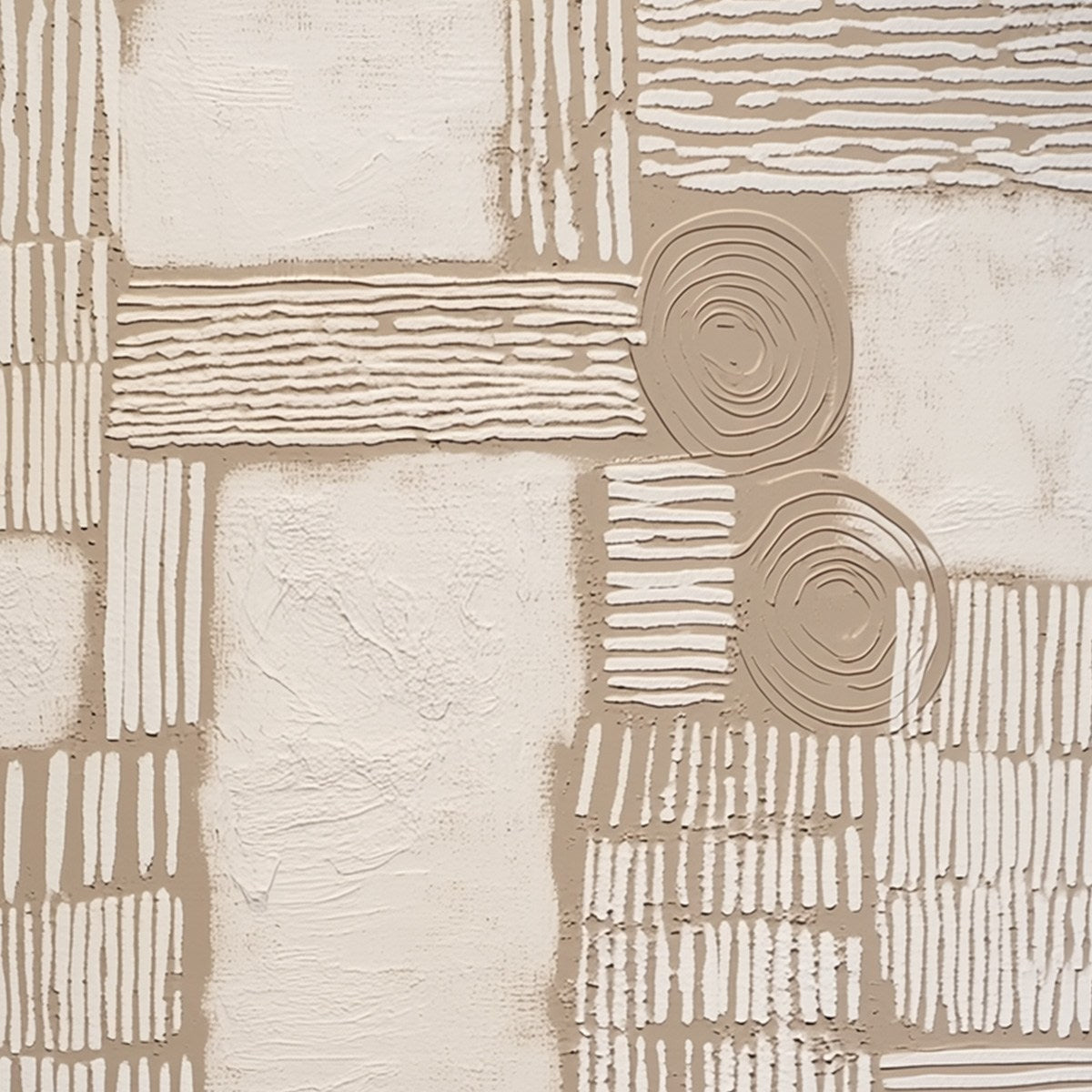 TERRA FORMA: Large Textured Wabi Sabi Abstract Painting - Image 3