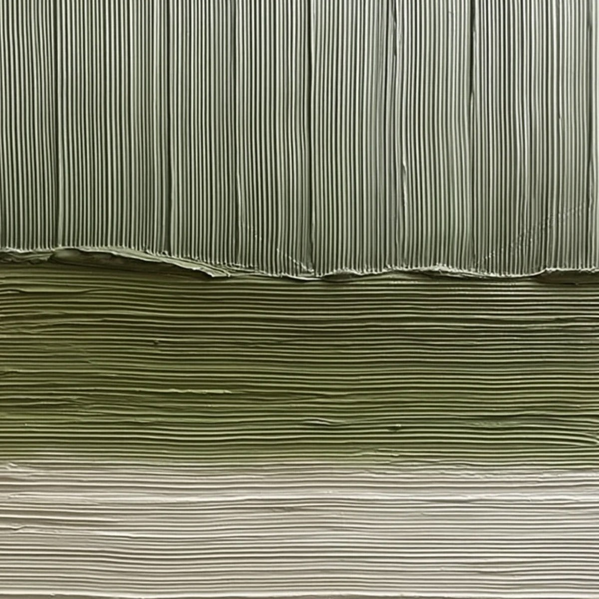 TERRA VERDE: Vertical Wabi Sabi Textured Abstract Green Earth Painting - Image 3
