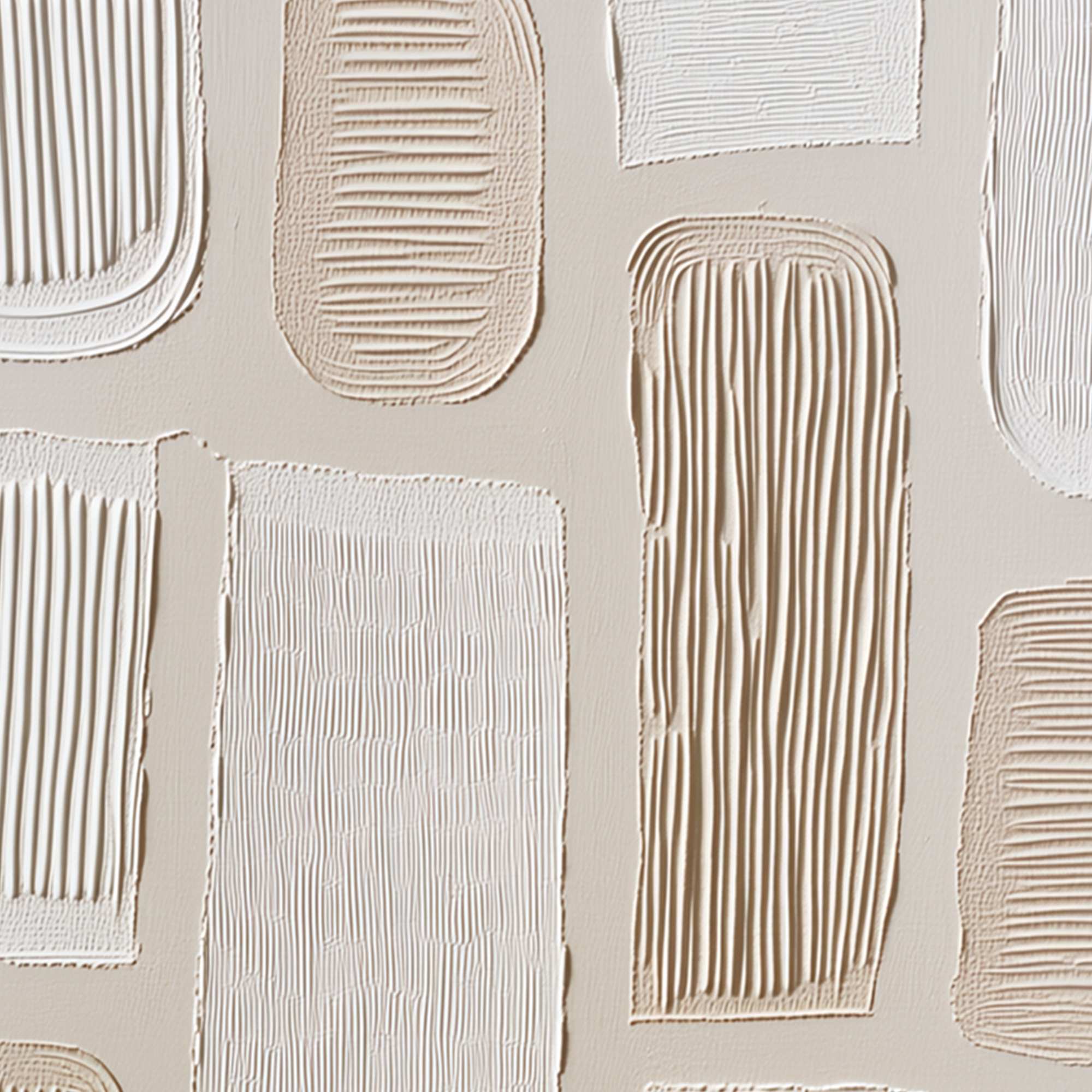 TERRAFORMS: Textured Wabi Sabi Abstract Painting in Neutral Tones - Image 3