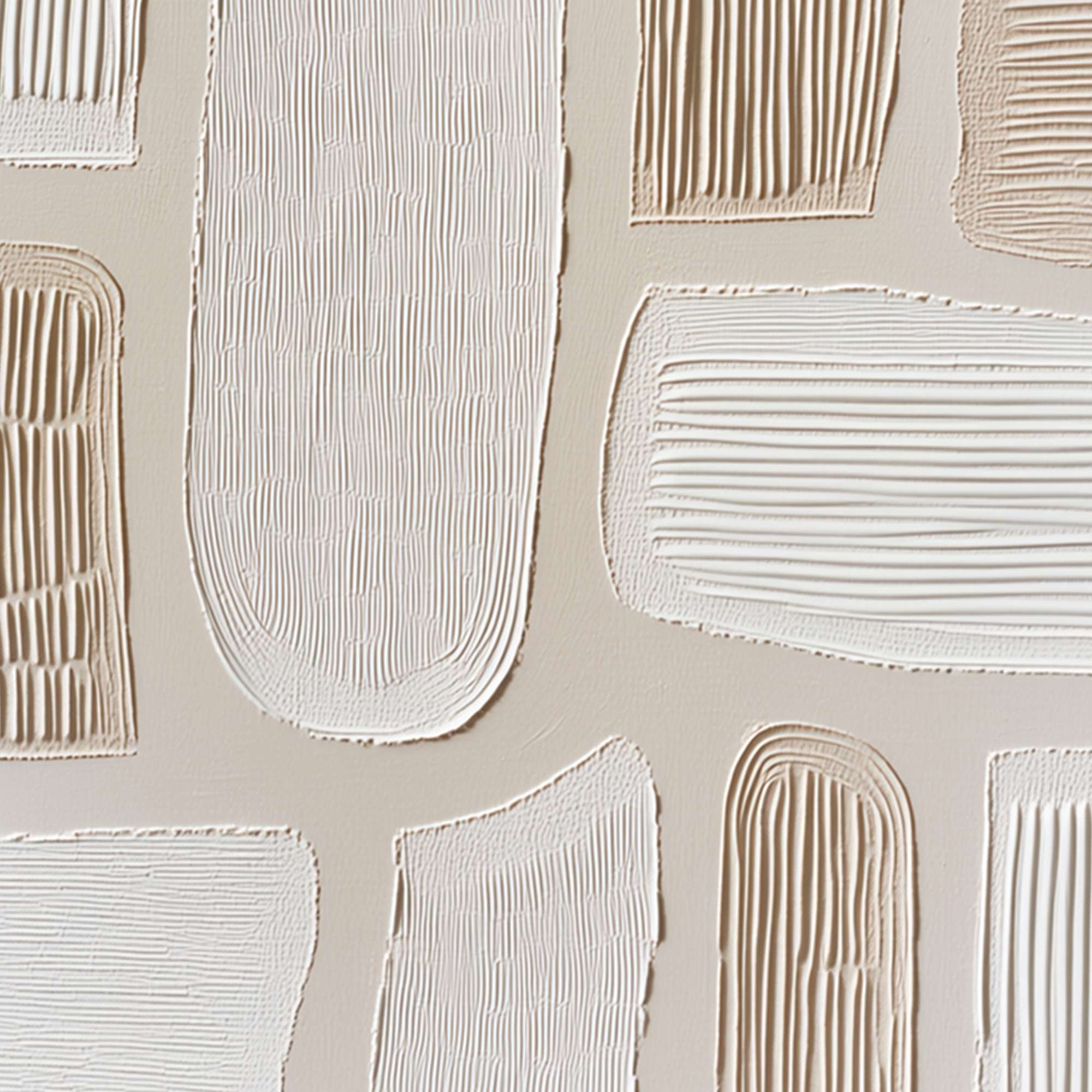TERRAFORMS: Textured Wabi Sabi Abstract Painting in Neutral Tones - Image 5