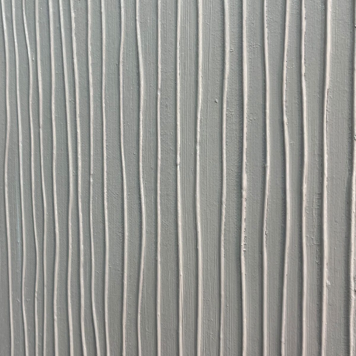TEXTURED BEIGE LINES: Minimalist Textured Painting - Image 5