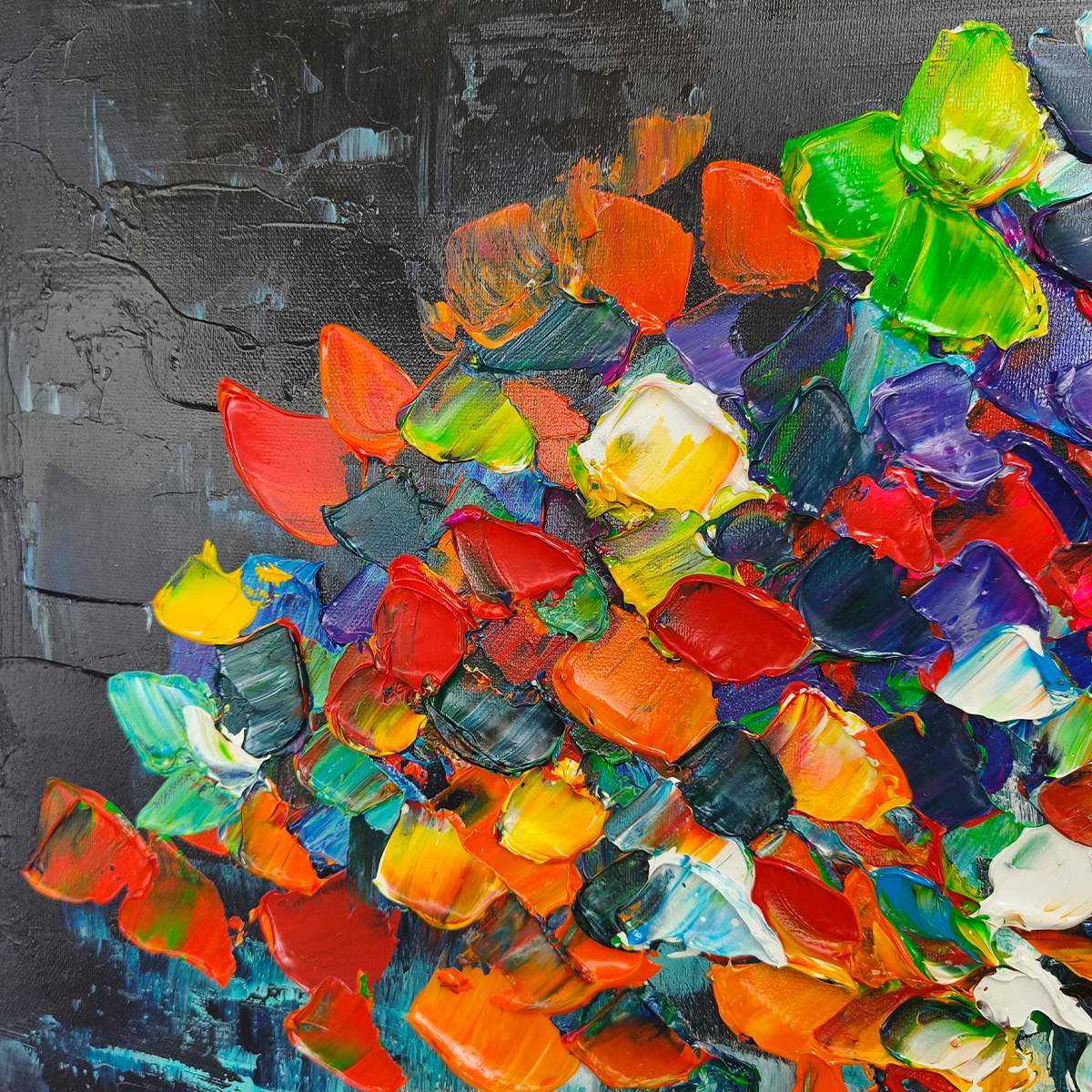 Ready to Ship | TREE OF LIFE | 24''x48'' | 60x120cm | Black Frame - Image 5