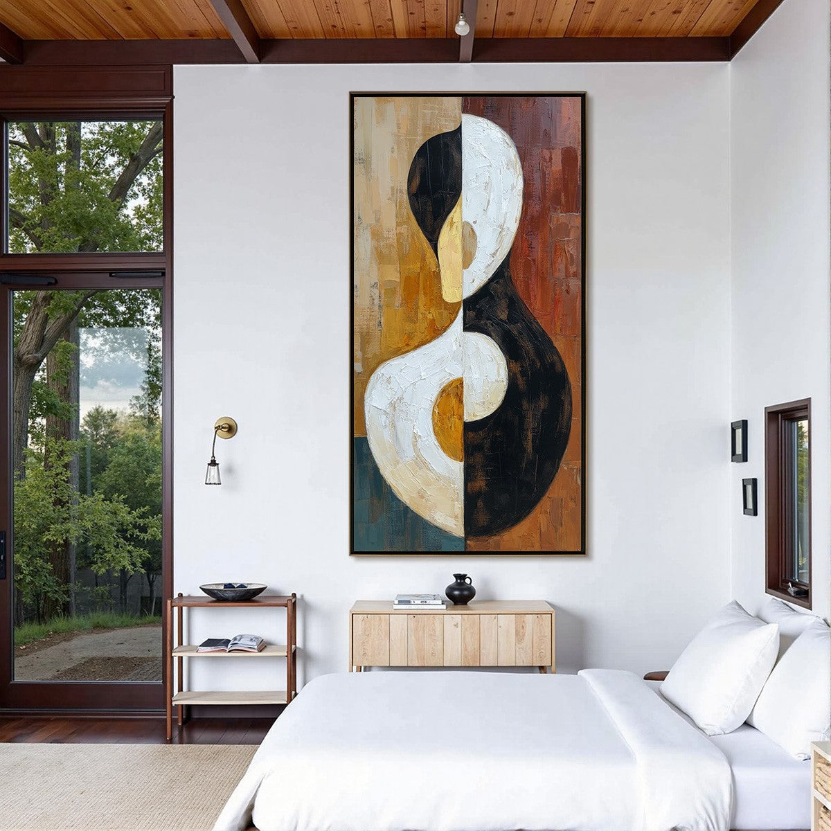 UNITY: Large Textured Abstract Figurative Wall Art - Image 6
