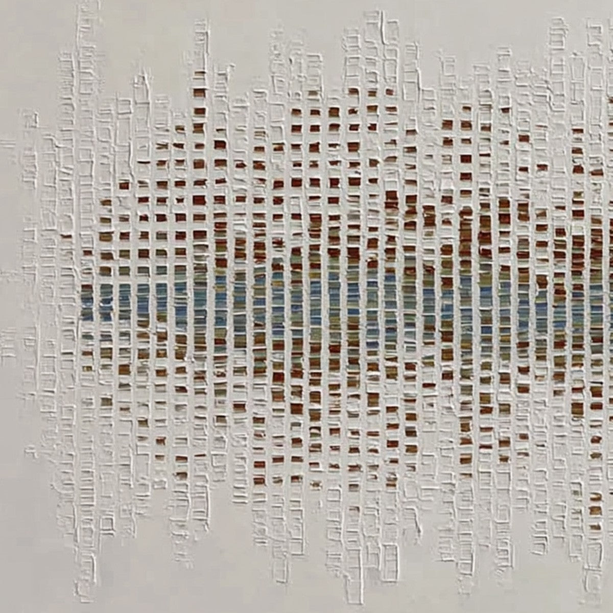 URBAN SONATA: Large Textured Minimalist Abstract Painting - Image 3