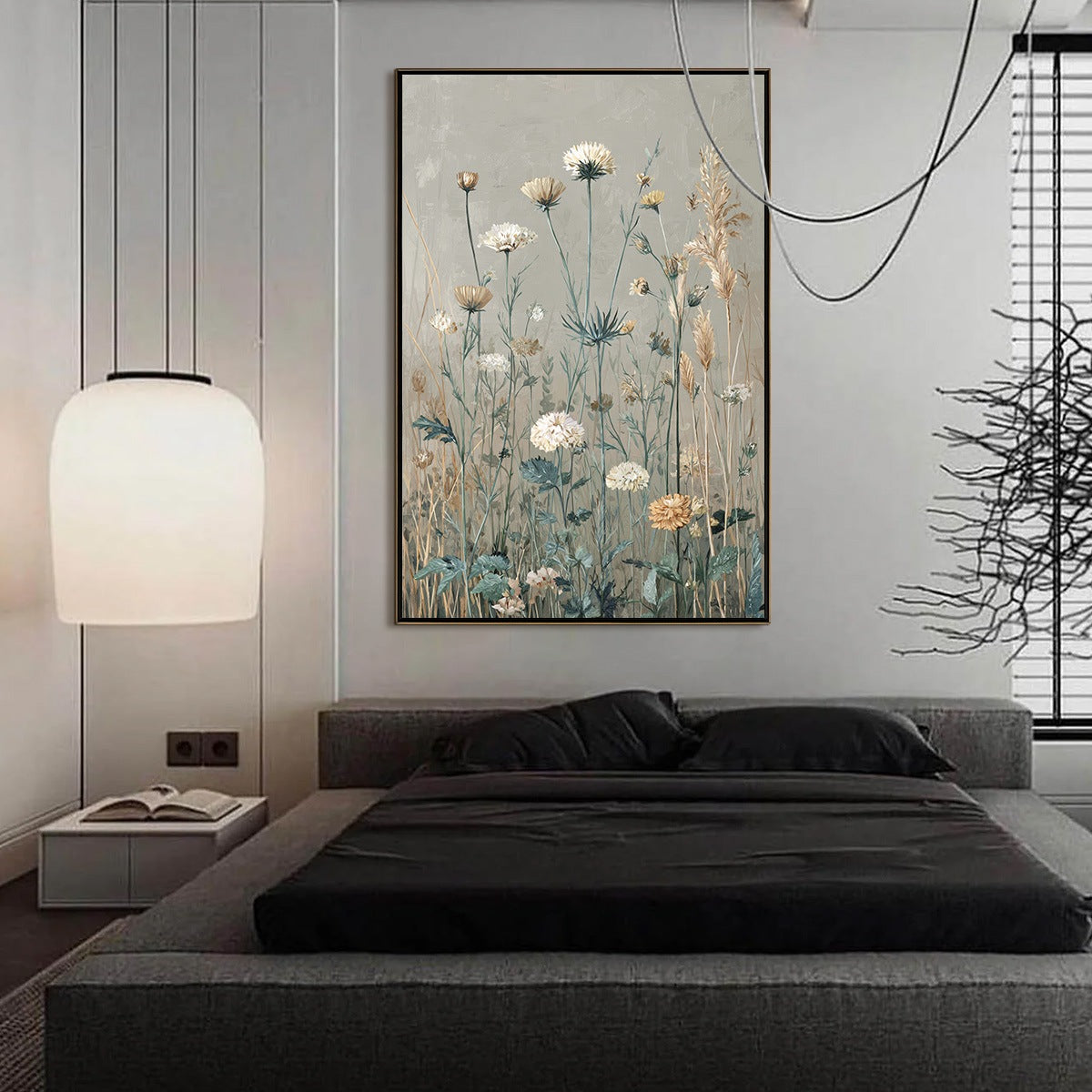 WHISPERING MEADOW: Vintage Botanical Wildflower Painting - Image 6