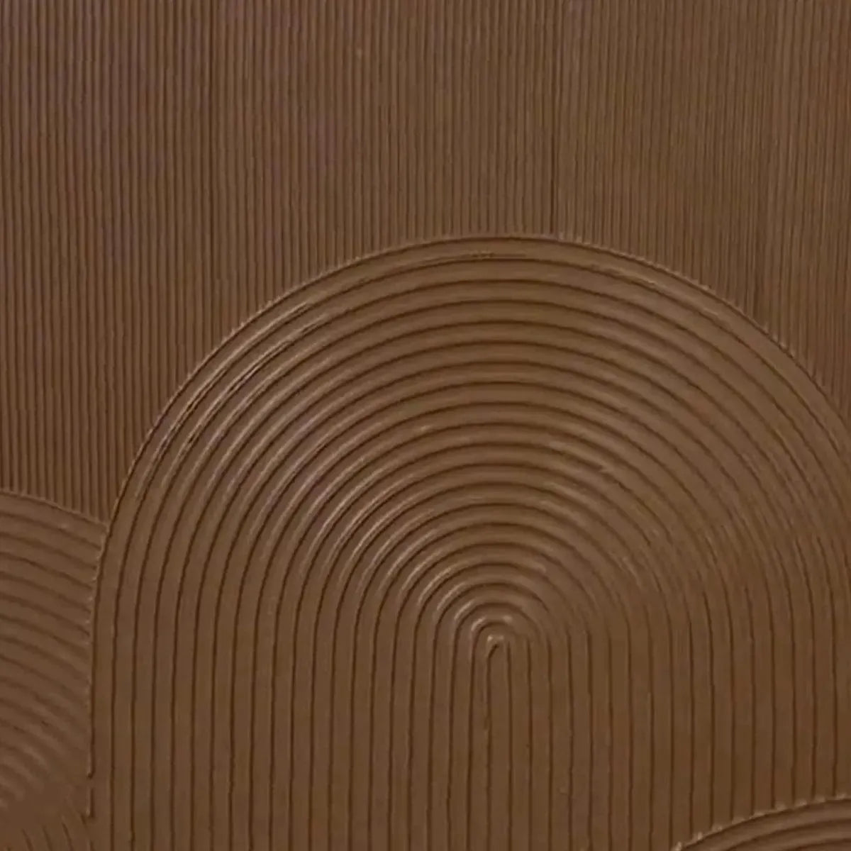 BROWN TEXTURED ARCH: Textured Abstract Painting in Brown - Image 3