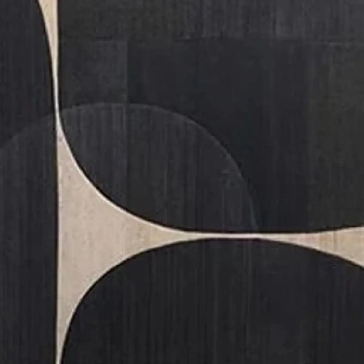 MINIMALIST GEOMETRIC DIPTYCH: Abstract Geometric Painting Set of 2, Square Wall Art - Image 3