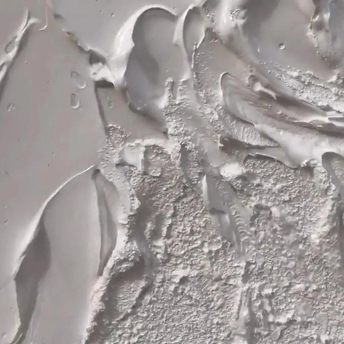 WHITE TEXTURE: Textured Abstract Painting, White Wall Art, Vertical Canvas, Minimalist Decor - Image 6