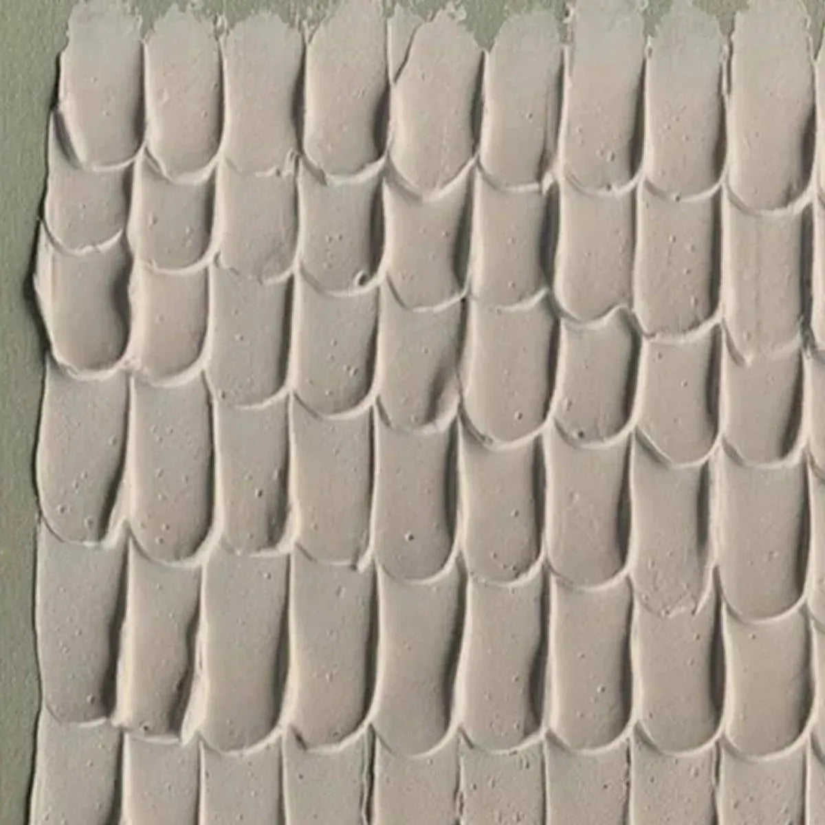 TEXTURED SCALES: Textured Abstract Painting in Neutral Tones - Image 5