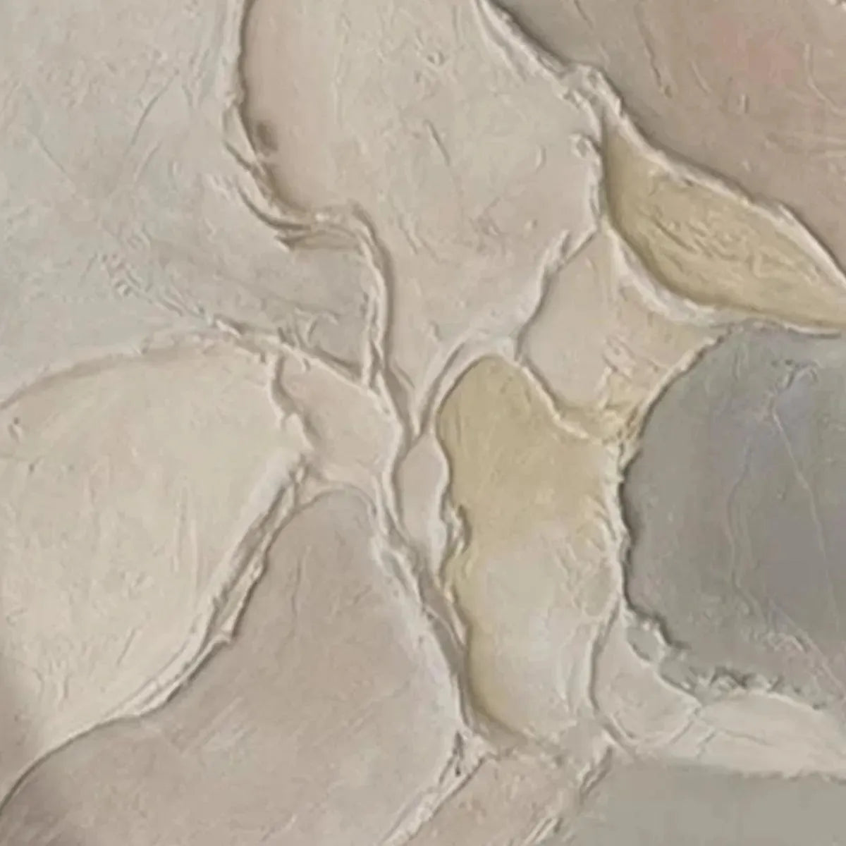 SERENE TEXTURES: Textured Abstract Painting, Neutral Beige Wall Art, Vertical Canvas, Minimalist Decor - Image 7