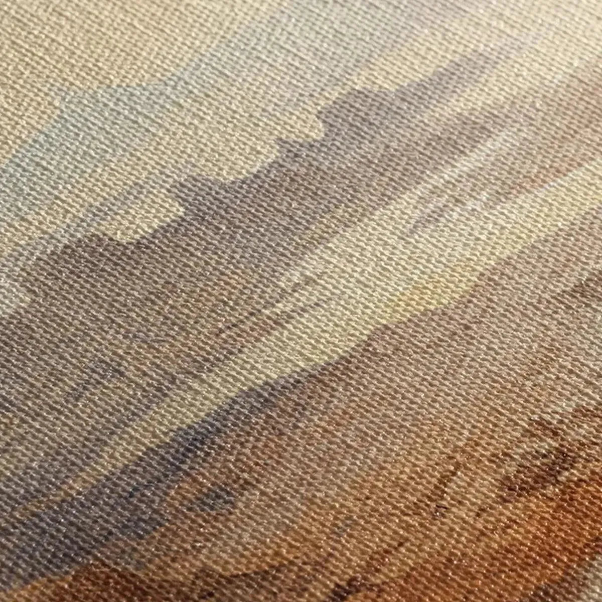 DESERT MIST PANORAMIC: Desert Landscape Painting, Panoramic Wall Art, Minimalist Decor - Image 6