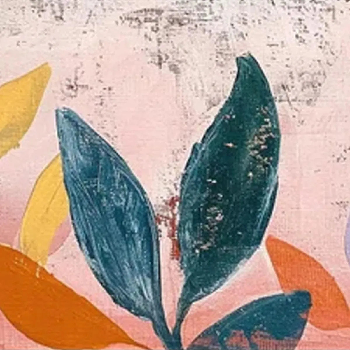 PASTEL BOTANICAL PANORAMIC: Floral Painting, Panoramic Wall Art, Pastel Decor - Image 3