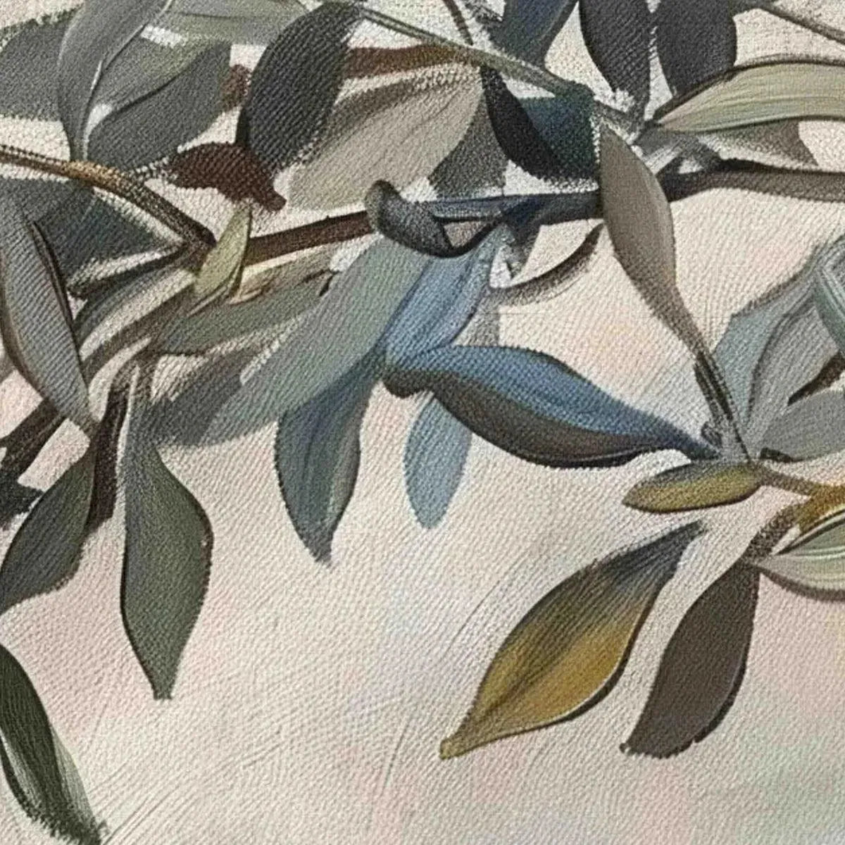 OLIVE BRANCH PANORAMIC: Botanical Painting, Panoramic Wall Art - Image 7