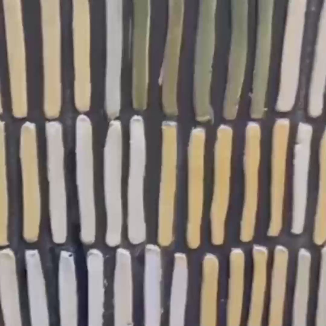 TERRACED SERENITY: Wabi Sabi Minimalist Abstract Painting - Image 3