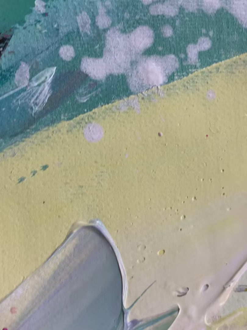 METAMORPHOSIS: Textured Impasto Colorful Butterfly Oil Painting - Image 3