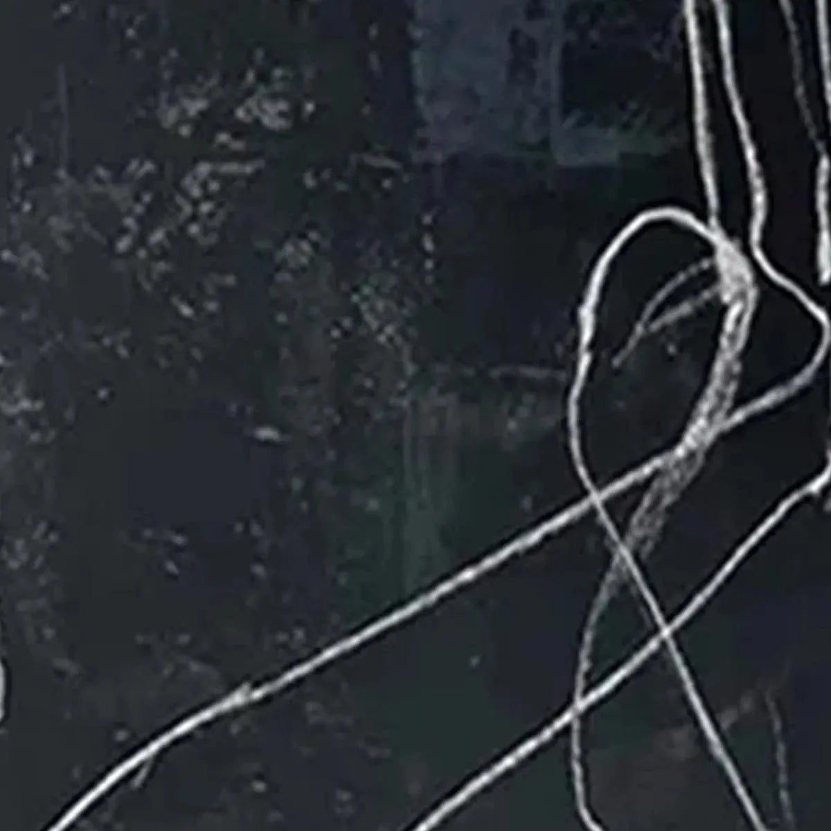 MINIMALIST ABSTRACT DUO: Set of 2 Abstract Paintings in Black and White - Image 3