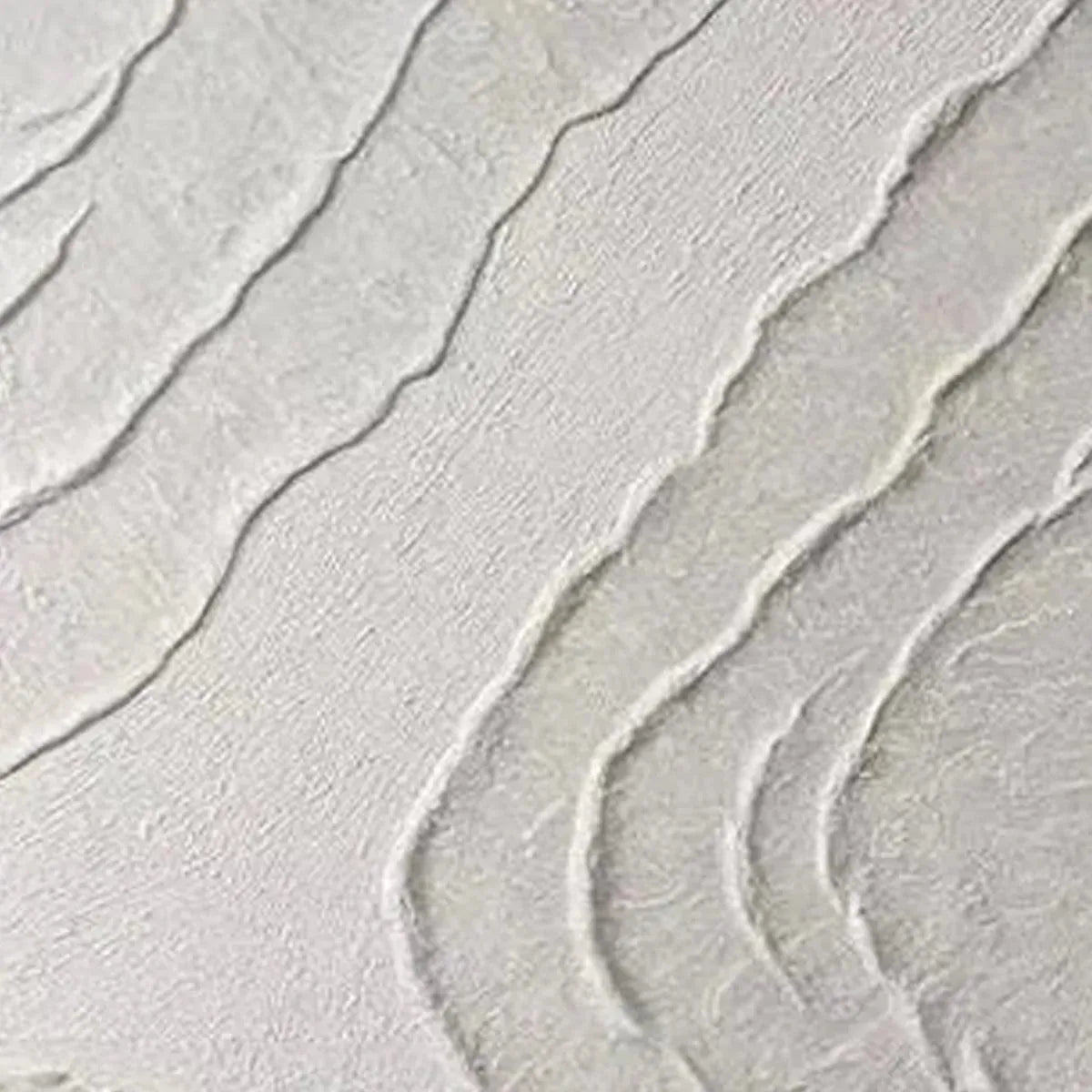 WHITE TEXTURED LINES DIPTYCH: Textured Abstract Painting Set of 2, Vertical Wall Art - Image 9