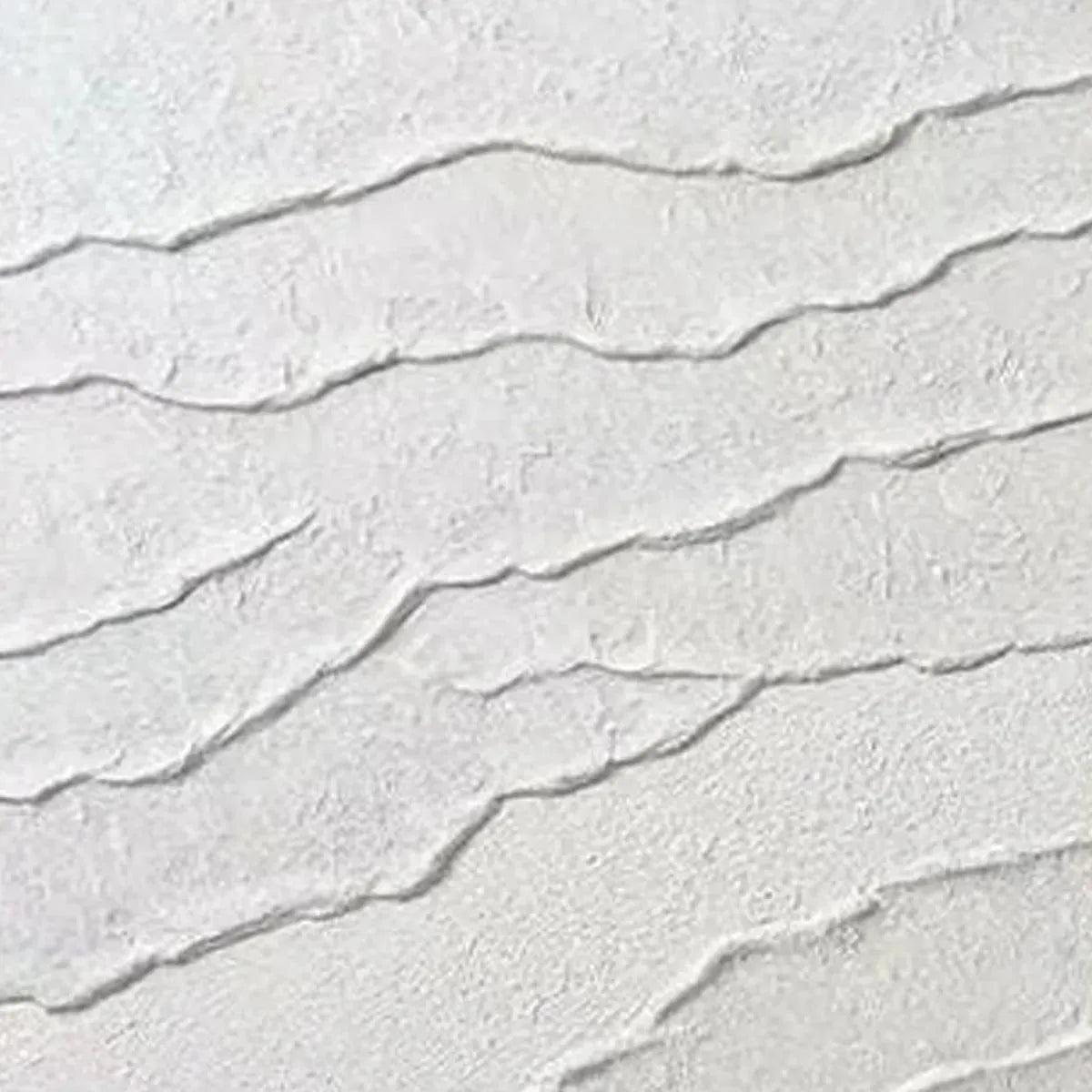 WHITE TEXTURED LINES DIPTYCH: Textured Abstract Painting Set of 2, Vertical Wall Art - Image 5