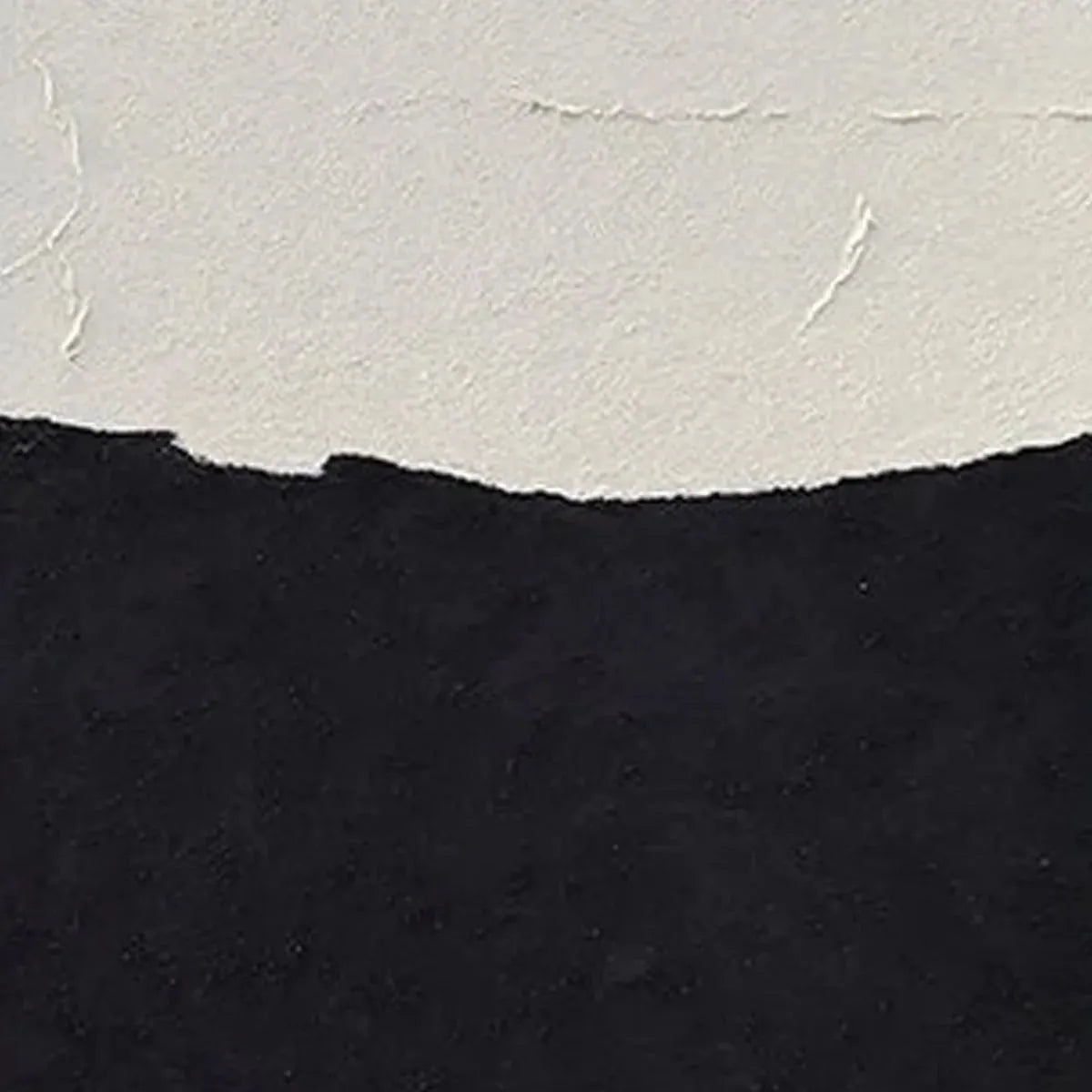 BLACK & WHITE ABSTRACT LANDSCAPE DIPTYCH: Textured Abstract Painting Set of 2, Vertical Wall Art - Image 4